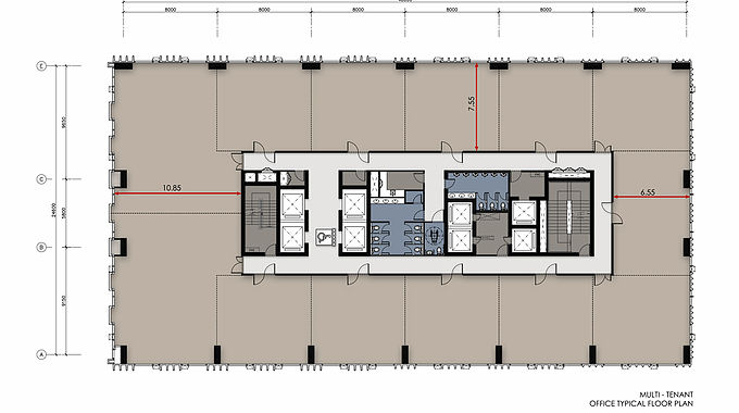 Ari Hills Typical Subdivided Floor Plan