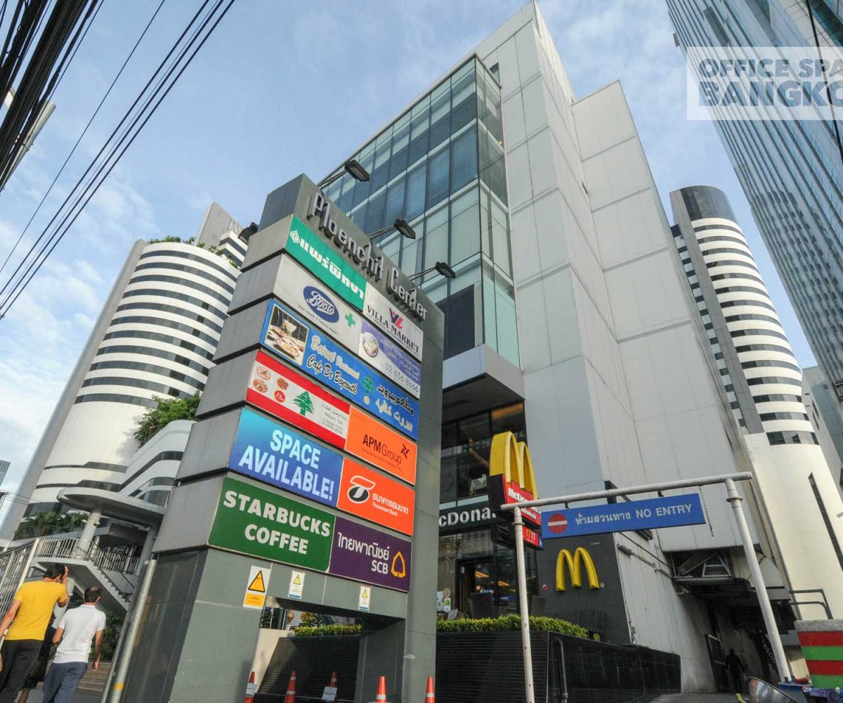 Ploenchit Center office and retail space for rent