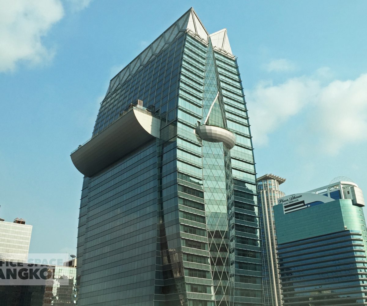 Park Ventures is located on the corner of Wireless Road and Ploenchit Road and opposite the Central Embassy Shopping Mall.