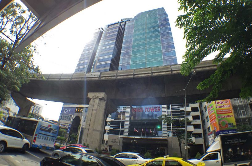 Paso Tower - Office Space For Rent on Silom Road.